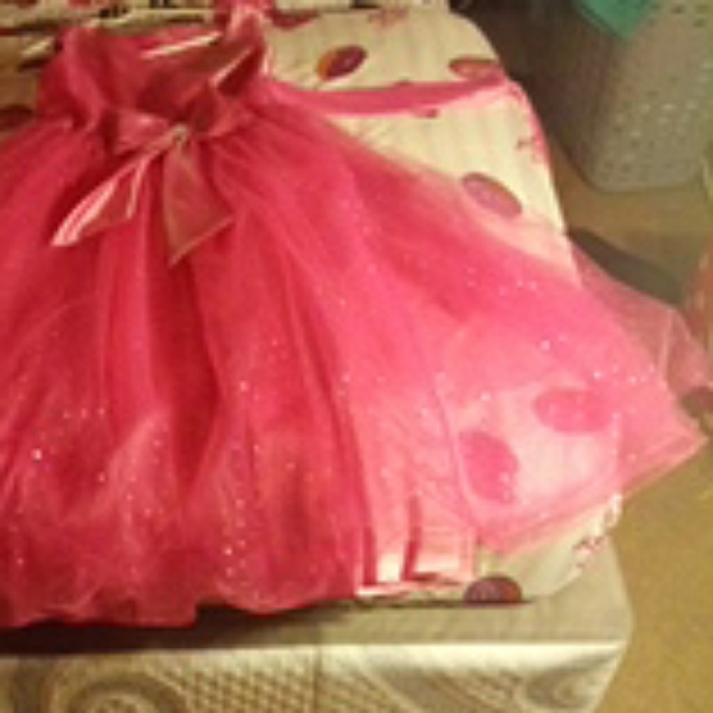 A hot pink dress for parties, birthdays, prom ect: